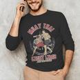 Muay Thai Eight Limb Art Defence Men's Long Sleeve T-Shirt