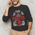 Muay Thai Fighter Is 18 Thai Boxing Muay Thai 18th Birthday Men's Long Sleeve T-Shirt