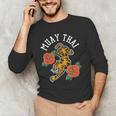Muay Thai Fighter Hobby Martial Arts Boxing Men's Long Sleeve T-Shirt Muay Thai Fighter Hobby Martial Arts Boxing Men's Long Sleeve T-Shirt