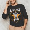 Muay Thai Fighter Sleeveless Men's Long Sleeve T-Shirt