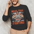 Muay Thai Fighting MMA Thai Boxing Mixed Martial Arts Men's Long Sleeve T-Shirt Muay Thai Fighting MMA Thai Boxing Mixed Martial Arts Men's Long Sleeve T-Shirt