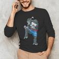 Muay Thai Gorilla Thai Boxing Men's Long Sleeve T-Shirt Muay Thai Gorilla Thai Boxing Men's Long Sleeve T-Shirt