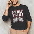 Muay Thai Lover For Fight Fans Men's Long Sleeve T-Shirt