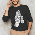 Muay Thai Martial Arts Combat Boxing Sport Men's Long Sleeve T-Shirt