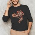 Muay Thai Mongkol Headband Minimal Clean Art Fighter Men's Long Sleeve T-Shirt Muay Thai Mongkol Headband Minimal Clean Art Fighter Men's Long Sleeve T-Shirt