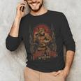 Muay Thai Roots Vintage Thai Boxing Fighter Thailand Dog Men's Long Sleeve T-Shirt Muay Thai Roots Vintage Thai Boxing Fighter Thailand Dog Men's Long Sleeve T-Shirt
