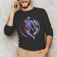 Muay Thai Skeleton Men's Long Sleeve T-Shirt Muay Thai Skeleton Men's Long Sleeve T-Shirt