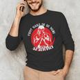 Muay Thai Sport Fight Hard Or Go Home Fighter Muay Thai Men's Long Sleeve T-Shirt