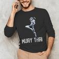 Muay Thai Tiger Nak Muay Kickboxing Men's Long Sleeve T-Shirt Muay Thai Tiger Nak Muay Kickboxing Men's Long Sleeve T-Shirt