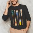 Paddle Canoe Men's Long Sleeve T-Shirt Paddle Canoe Men's Long Sleeve T-Shirt