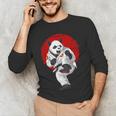 Panda Bear Karate Kickboxing Muay Thai Martial Arts Men's Long Sleeve T-Shirt
