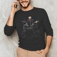 Percussion Player Drumset Retro Drum Kit Percussionist Trump Drummer Drums 2024 -Adults Men's Long Sleeve T-Shirt Percussion Player Drumset Retro Drum Kit Percussionist Trump Drummer Drums 2024 -Adults Men's Long Sleeve T-Shirt