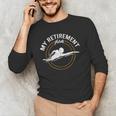 My Retirement Plan Swim Athlete Swimming Grandpa Swimmer Men's Long Sleeve T-Shirt