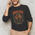 Retro Nak Muay Muay Thai Fighter Thai Boxing Gym Men's Long Sleeve T-Shirt