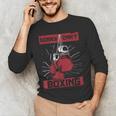 Sorry Can't Boxing Professional Boxer Muay Thai Boxing Men's Long Sleeve T-Shirt