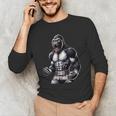 Strong Muay Thai Gorilla Thai Boxing And Fighting Men's Long Sleeve T-Shirt Strong Muay Thai Gorilla Thai Boxing And Fighting Men's Long Sleeve T-Shirt