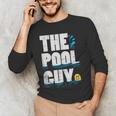 Summer Pool Guy Swimming Pool Boy Men's Long Sleeve T-Shirt Summer Pool Guy Swimming Pool Boy Men's Long Sleeve T-Shirt