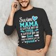Swim Mama Proud Swimming Mom Of A Swimmer Mother Swim Mom Men's Long Sleeve T-Shirt Swim Mama Proud Swimming Mom Of A Swimmer Mother Swim Mom Men's Long Sleeve T-Shirt