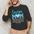 Swim Mom Definition Swim Mama Swimming Mom Of A Swimmer Mom Men's Long Sleeve T-Shirt Swim Mom Definition Swim Mama Swimming Mom Of A Swimmer Mom Men's Long Sleeve T-Shirt