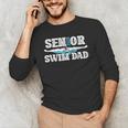 Swim Senior Dad 2026 Proud Swimming Senior Father 2026 Men's Long Sleeve T-Shirt Swim Senior Dad 2026 Proud Swimming Senior Father 2026 Men's Long Sleeve T-Shirt