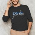 Swim Swimmer Love Swimming Shirt Sport Grandma Men's Long Sleeve T-Shirt