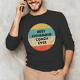 Swimming Coach Men's Long Sleeve T-Shirt Swimming Coach Men's Long Sleeve T-Shirt