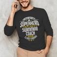 Swimming Coach TShirt Idea Superhero Swimming Shirt Men's Long Sleeve T-Shirt Swimming Coach TShirt Idea Superhero Swimming Shirt Men's Long Sleeve T-Shirt