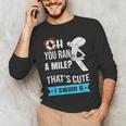 Swimming Saying For Swimmers Men's Long Sleeve T-Shirt