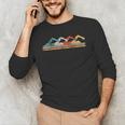 Swimming Swimmer Men's Long Sleeve T-Shirt