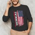Swimming And Swimmers Men's Long Sleeve T-Shirt