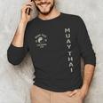 Thai Boxing Muay Thai Men's Long Sleeve T-Shirt Thai Boxing Muay Thai Men's Long Sleeve T-Shirt