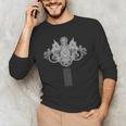 Thai Sak Yant Tattoo Muay Thai Art Men's Long Sleeve T-Shirt