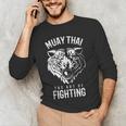 Tiger Muay Thai And Kickboxing Men's Long Sleeve T-Shirt Tiger Muay Thai And Kickboxing Men's Long Sleeve T-Shirt