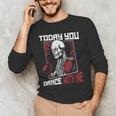 Today You Dance With Me Professional Boxer Muay Thai Boxing Men's Long Sleeve T-Shirt Today You Dance With Me Professional Boxer Muay Thai Boxing Men's Long Sleeve T-Shirt
