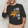 Upside Down Is My Canoe OK Stuff For Canoer Men's Long Sleeve T-Shirt