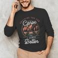 Women's Anything You Canoe I Canoe Better Kayak Canoeing Boat Lovers Men's Long Sleeve T-Shirt Women's Anything You Canoe I Canoe Better Kayak Canoeing Boat Lovers Men's Long Sleeve T-Shirt