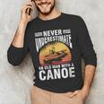 Women's Canoe Old Man Men's Long Sleeve T-Shirt