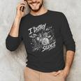 Women's Drum Kit I Destroy Silence Art Men's Long Sleeve T-Shirt Women's Drum Kit I Destroy Silence Art Men's Long Sleeve T-Shirt