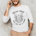 The Art Of 8 Limbs Muay Thai Men's Long Sleeve T-Shirt The Art Of 8 Limbs Muay Thai Men's Long Sleeve T-Shirt