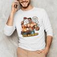 BBQ Dad Tee Grill Is Hot My Opinions Present Apparel Men's Long Sleeve T-Shirt