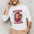 Boxing Legend Professional Boxer Muay Thai Boxing Men's Long Sleeve T-Shirt Boxing Legend Professional Boxer Muay Thai Boxing Men's Long Sleeve T-Shirt