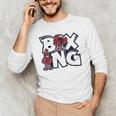 Boxing Professional Boxer Muay Thai Kickboxer Fan Boxing Men's Long Sleeve T-Shirt