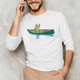 Canadian Canoe Yoke Canoeing Raglan Baseball Tee Men's Long Sleeve T-Shirt Canadian Canoe Yoke Canoeing Raglan Baseball Tee Men's Long Sleeve T-Shirt