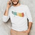 Canoe Canoeing Retro Vintage Men's Long Sleeve T-Shirt