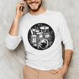 Drum Kit Drums Sweatshirt Men's Long Sleeve T-Shirt