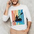 Kayaking Kayak Retro Art Canoe Raglan Baseball Tee Men's Long Sleeve T-Shirt Kayaking Kayak Retro Art Canoe Raglan Baseball Tee Men's Long Sleeve T-Shirt
