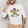 Kickboxing Muay Thai Training Fitness Baby Love Mommy Men's Long Sleeve T-Shirt