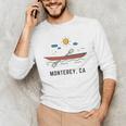 Monterey California Kayak Canoe Paddling Outdoor Men's Long Sleeve T-Shirt Monterey California Kayak Canoe Paddling Outdoor Men's Long Sleeve T-Shirt