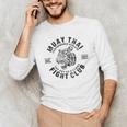 Muay Thai Kickboxing Eight Art MMA Men's Long Sleeve T-Shirt
