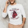 Put Your Gloves On And Fight Muay Thai Kickboxer Fan Boxing Men's Long Sleeve T-Shirt